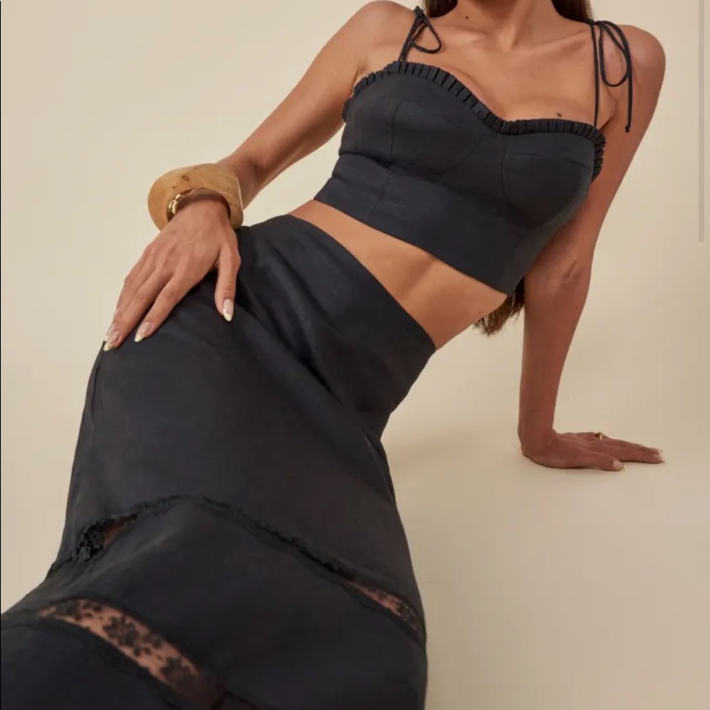 Reformation Top and Skirt Set